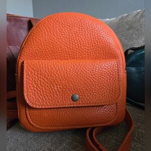 Portland Leather Cape Coral Mini Snap Backpack